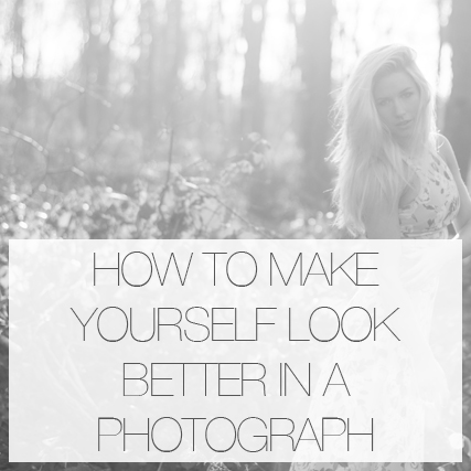 How to make yourself look better when having your photograph taken