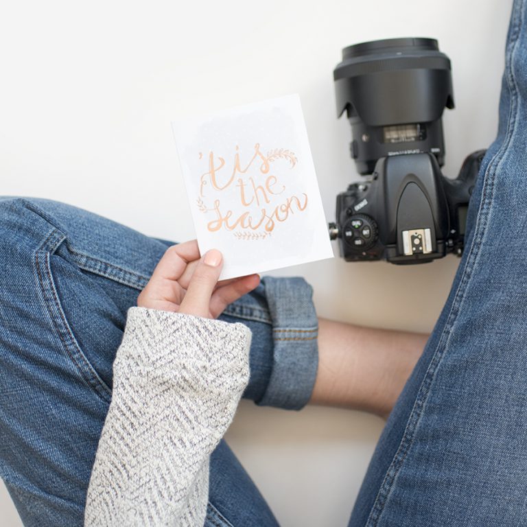 Shh… Christmas photoshoots!