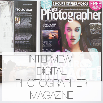 Interview : DIGITAL PHOTOGRAPHER MAGAZINE