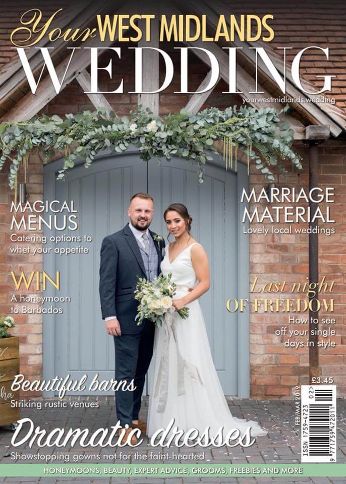 Front cover of Your West Midland wedding magazine