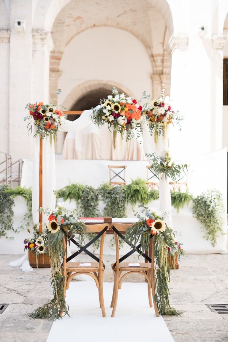 Stunning wedding backdrop ideas to make your photo’s pop!