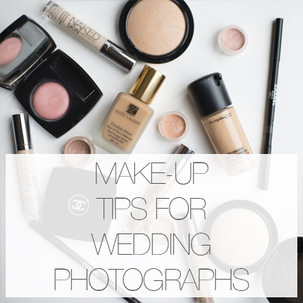 Make-up tips for your Wedding photographs